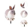 Rabbit Animal Statue Stake Decorative Garden Stake for Porch Path Garden