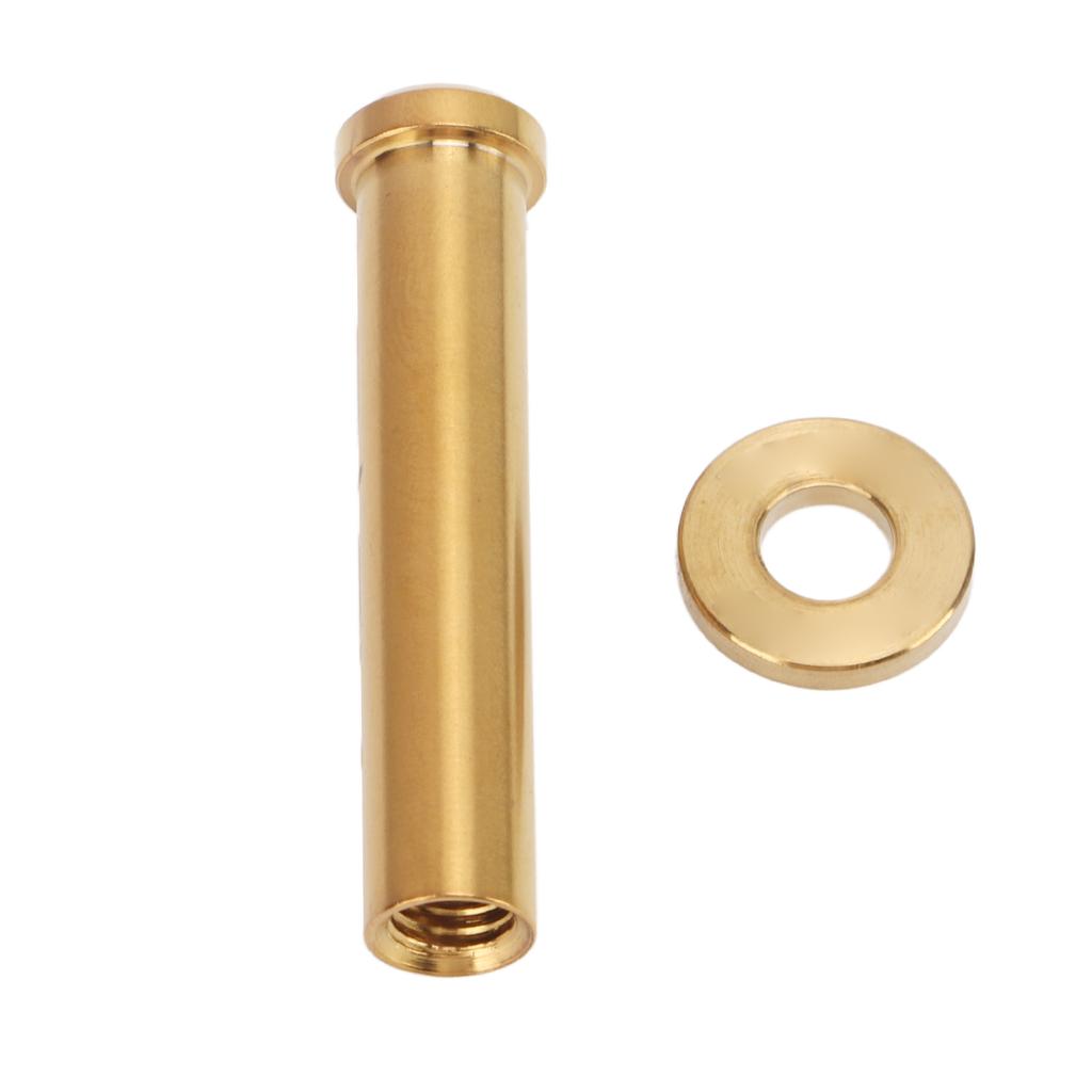 Bike C Clamp Fixed Nuts Titanium Alloy Road Bike C Brake Pivot Nuts with Washer for Mountain Road