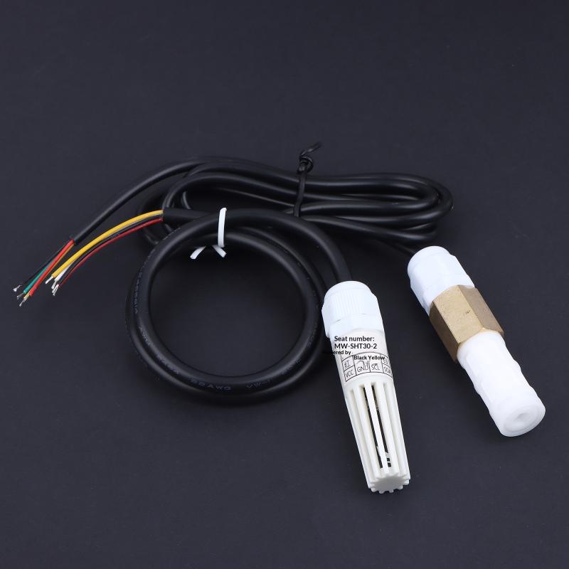 Sht30 I2C Выходной Датчик Температуры и Влажности Водонепроницаемый Пылезащищенный Модуль Датчика Высокоточный Цифровой Зонд Кабель