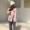 Autumn and Winter Double-sided Wool Coat Women's Short Korean Style Loose Casual Woolen Coat