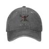 Vintage Pirates Of The Caribbean Skull And Swords Baseball Caps Men Women Distressed Cotton Headwear Movie Outdoor Gift Hats Cap