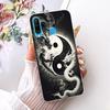 Transparent For Huawei P30 Lite Case Cover Cute Cat Fashion Butterfly Funny Painted Casing MAR-L01A MAR-L21A MAR-LX1A