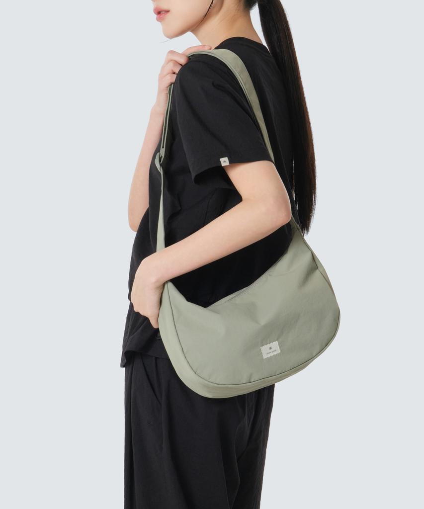 Сумка-хобо Snowpeak Apparel Softwill 6 л (S26Zwfcb24) Хаки серый