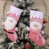 Snowman Christmas Gift Sock Santa Gift Bag Candy Bag Christmas Stocking  Navidad