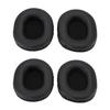 2 Pair Headphone Ear Pads Comfortable Protein Leather Replacement for ATH M50 ATH M50X ATH M40X ATH M30X ATH M20X