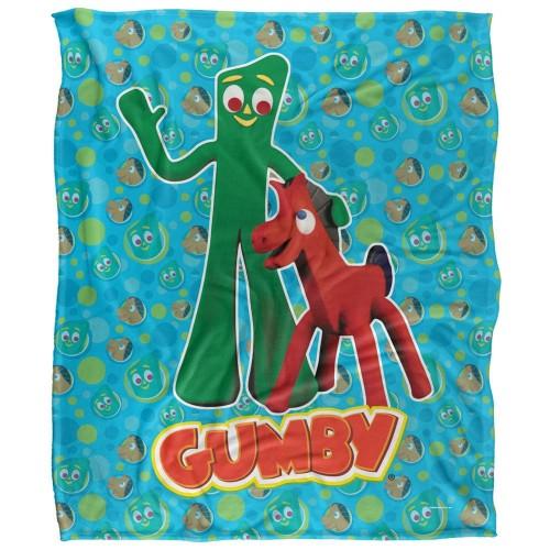 Gumby Best Friends Silky Supersoft Blanket