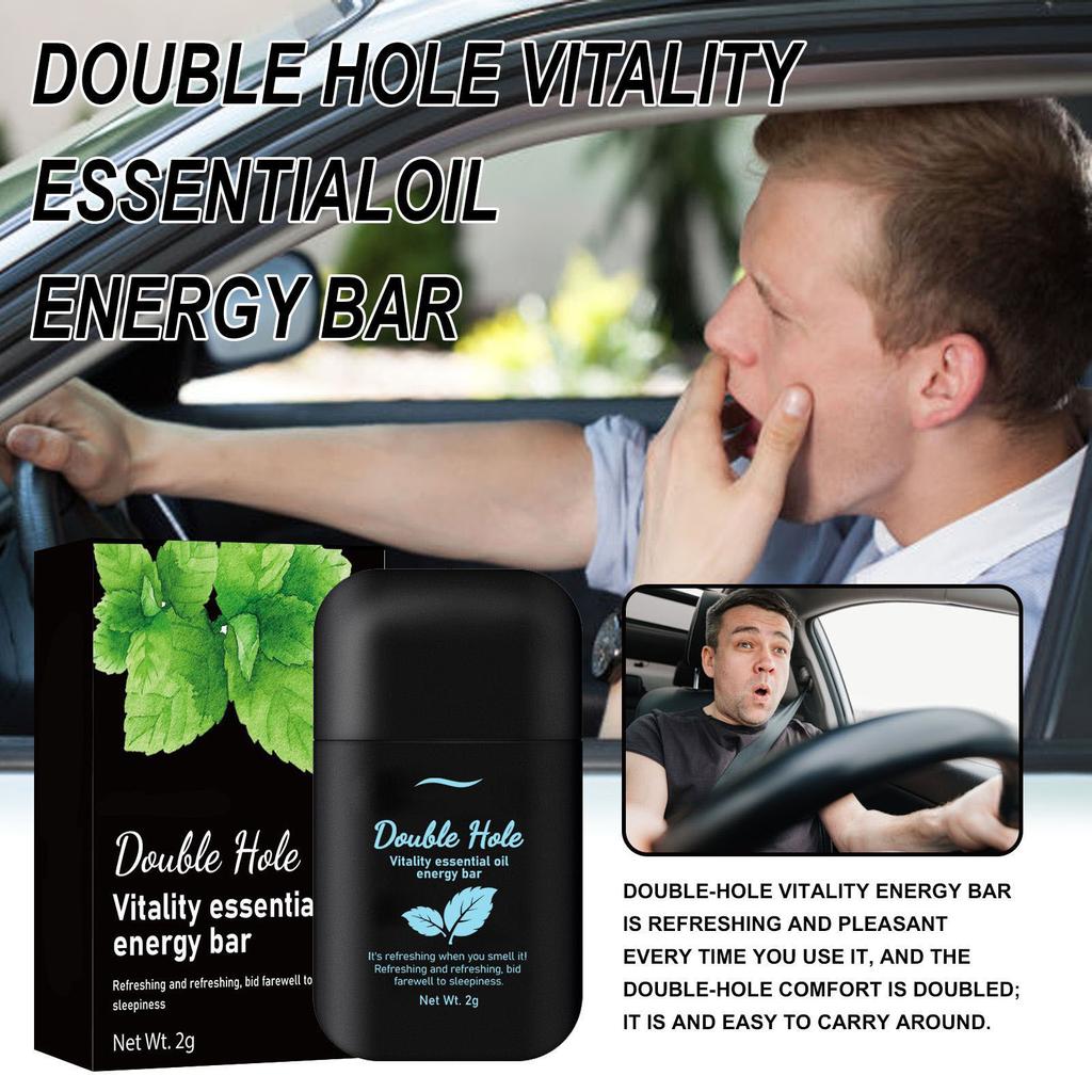 Vitality Mint Energy Bar 2g Refreshing And Refreshing Driving Fatigue And Drowsiness Vitality Nasal Suction Double Hole Refreshing Bar