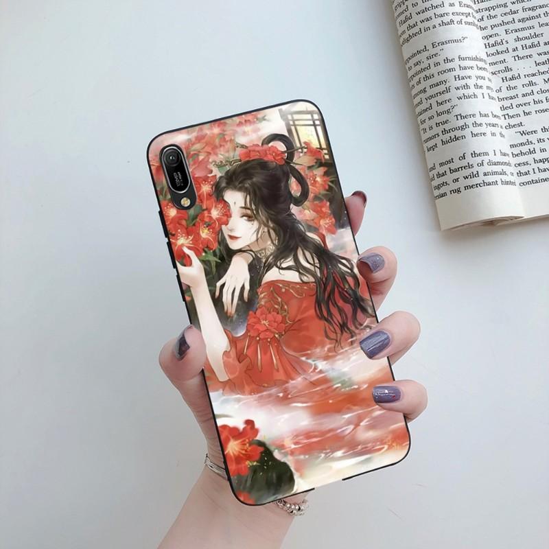Чехол для телефона Ancient Beauty для Huawei Mate 40 30 20 10 Pro Lite Nova 9 8 5T Y7p Y7 мягкий черный чехол для телефона
