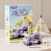 Совместимая с LEGO Гашапон-машина Микро-частицы Строительные блоки Образовательная игрушка Модель Подарок на День защиты детей Украшение