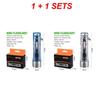 Mini Flashlight Keychain Multi-function Waterproof USB Rechargeable Outdoor Hiking Camping Powerful Magnetic Warning Flashlight
