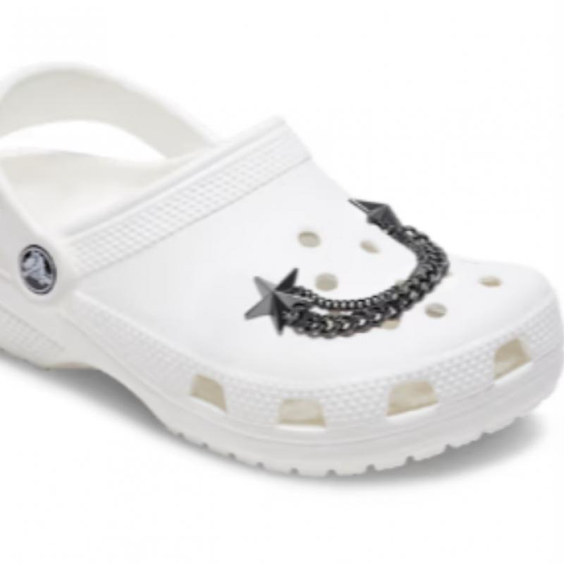 Crocs Набор подвесок-шармов Jibbitz "Панк-Звездная Цепь"