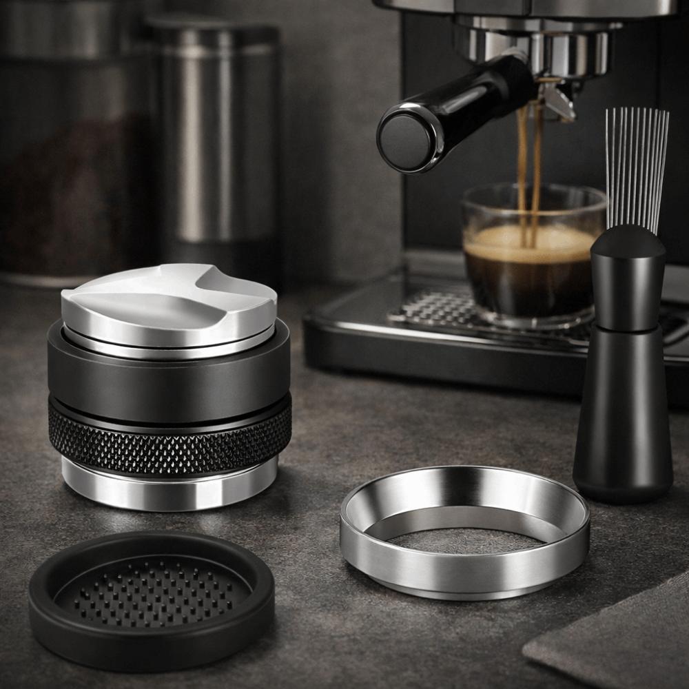 51/53/58 MM Espresso Accessories Kit Stainless Steel Base Coffee Distributor  Coffee Preparation