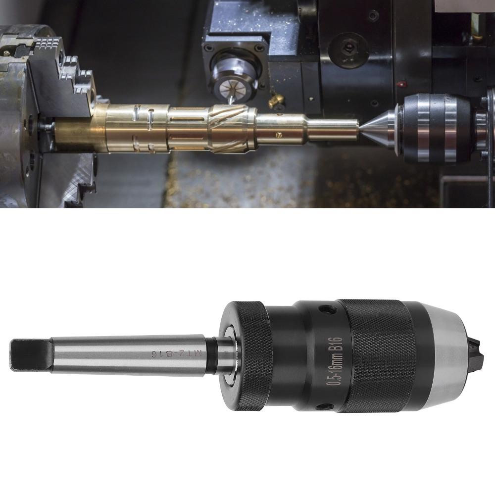 Strong Grip Morse Taper Chuck Morse Taper MT2 Keyless Drill Chuck Machine Tool Use
