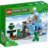 LEGO Minecraft Frozen Mountain Top Игрушка Подарок на день рождения Блок Рождество 9 лет 10 лет Товары Minecraft 21243