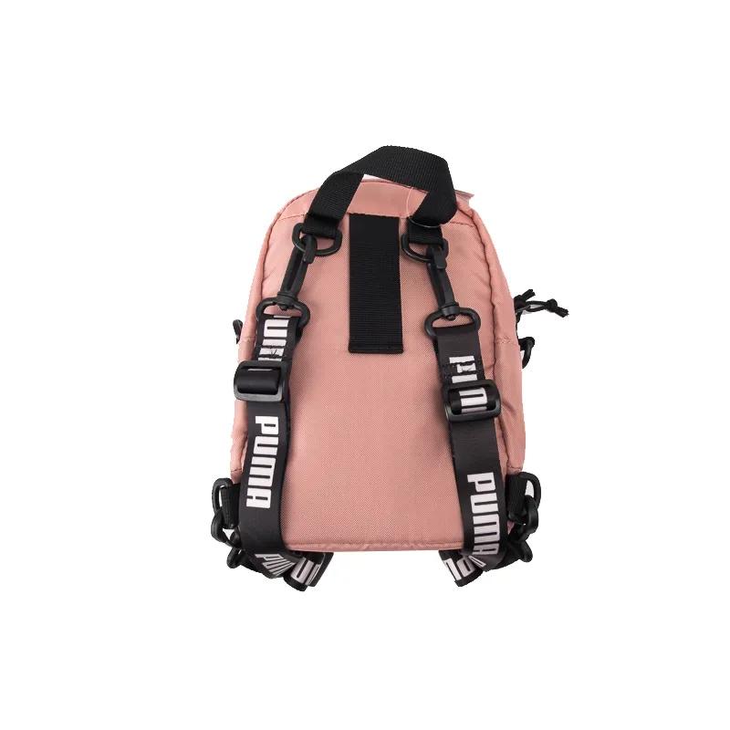 PUMA Polyester Backpack Mini Unisex Pink (Unisex) Backpacks 076154 03