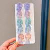 10 PCS Cartoon Butterfly Elastic Hair Bands for Girls Children's Hair Accessories Lovely Elastic Hair Bands for Kids