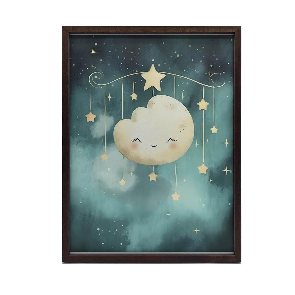 Śpiąca Chmurka Śpiąca Chmurka, 50X70 Cm, Bez Ramy, Papier Matowy 230 Gsm