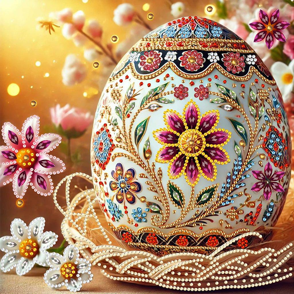 Пасхальная Специальная Форма 5D DIY Частичное Алмазное Раскрашивание Наборы для Взрослых Новичков Домашний Декор Алмазное Искусство Набор 30x30см