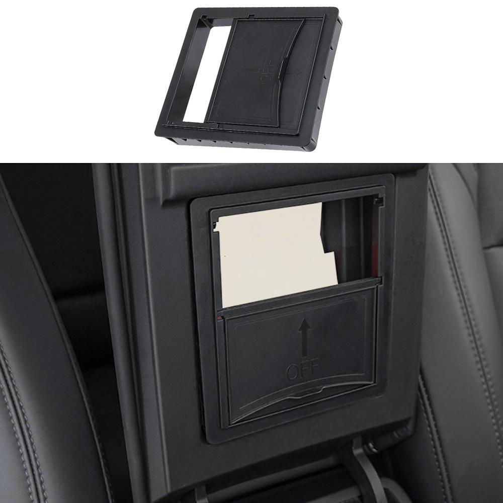 Скрытый бокс для хранения в подлокотнике для Tesla Model 3 Y Органайзер-лоток для центральной консоли 2024 2024 2024 С переключателем ВКЛ-ВЫКЛ Аксессуары для интерьера автомобиля