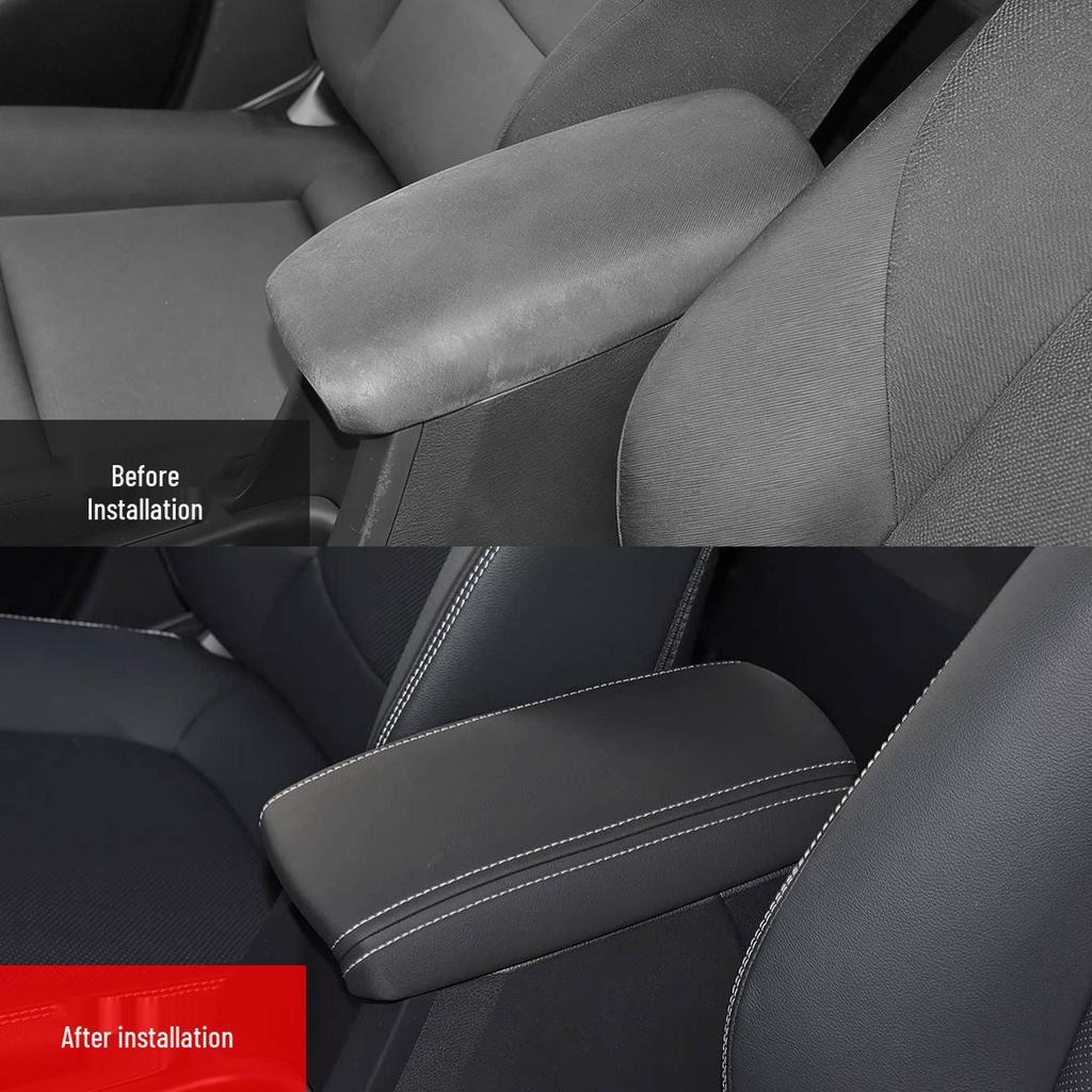 Чехол на подлокотник Toyota Corolla Cross: Легко надевается, разборка не требуется