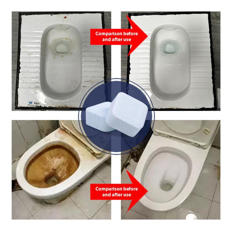 Automatic Toilet Bowl Cleaner Effervescent Tablet for Toilet Fast Cleaning Tool