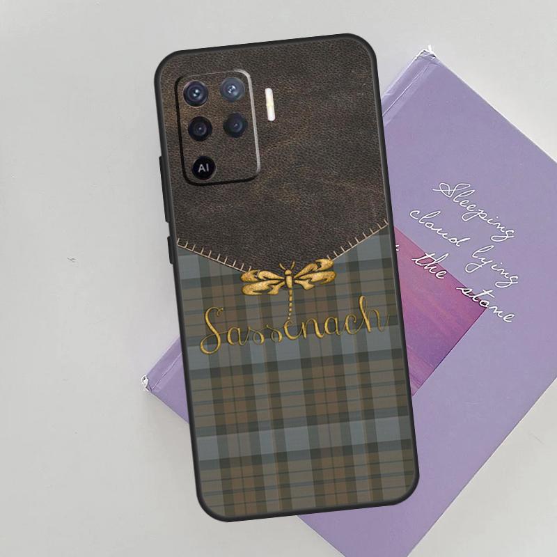 Outlander Sassenach Cover For Oppo A78 A98 A74 A54 A94 A15 A16 A17 A52 A72 A76 A96 A53 A57S A58 A5 A9 Phone Case