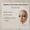 Full Face Makeup Mannequin Silicone Practicing Board Perfect Aid To Practice Makeup For Beginner