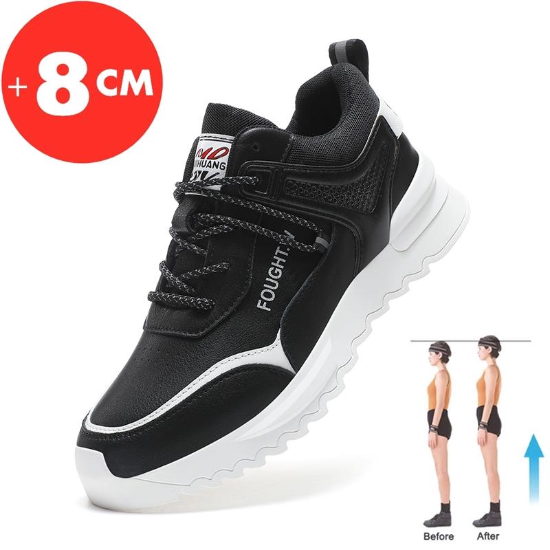 Мужская обувь для увеличения роста, обувь для увеличения роста, кроссовки стельки 8 см, дышащие, мужская спортивная обувь для увеличения роста, мужская