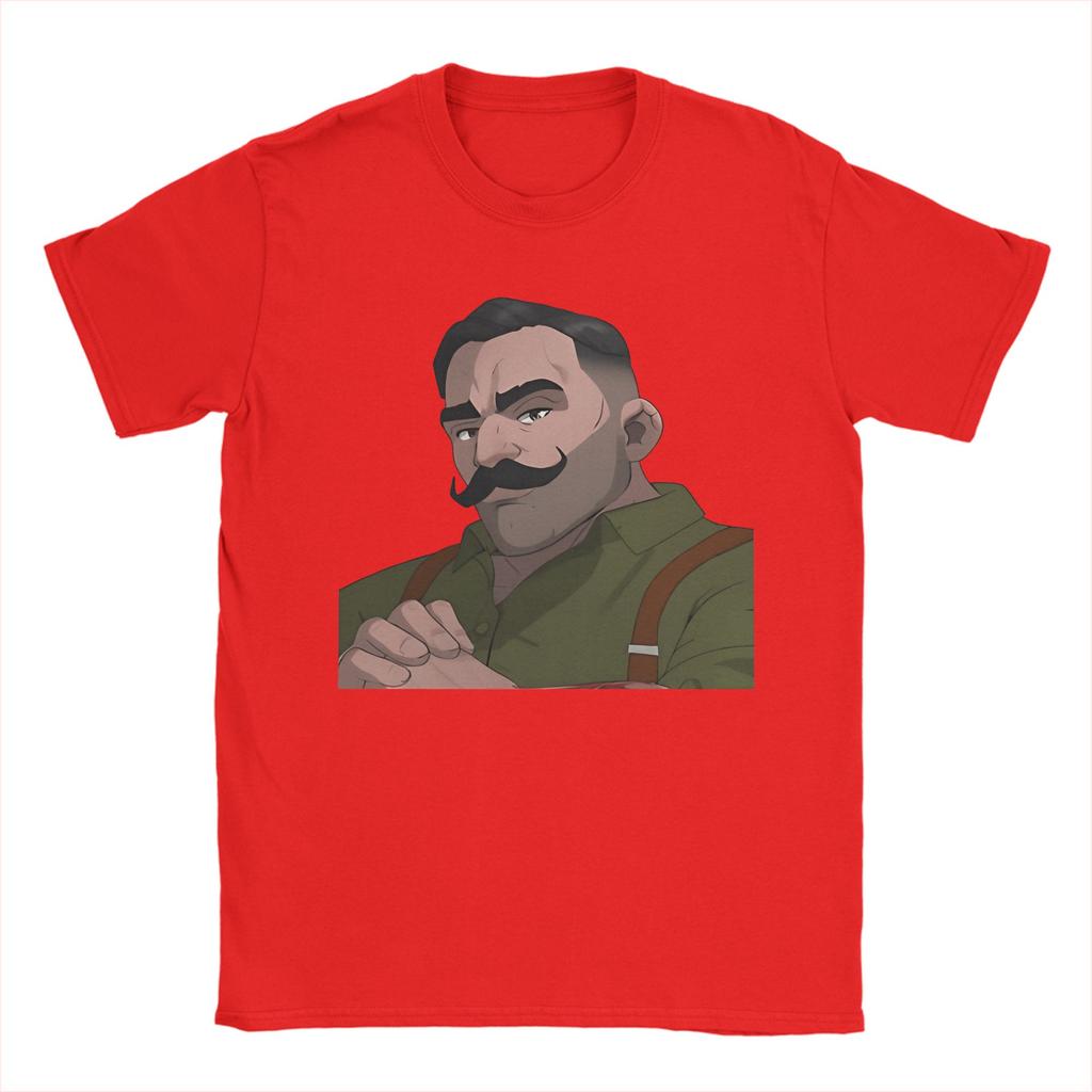 Dispatch Game T Shirts for Men Cotton Novelty T-Shirts Round Neck Tees Short Sleeve Clothing Original