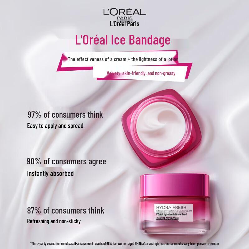 L'Oréal HydraFresh Grape Seed Strength Repair Face Cream