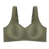 Traceless underwear women's D jelly strip soft support gathering bra closed breasts upper support thin large chest small bra