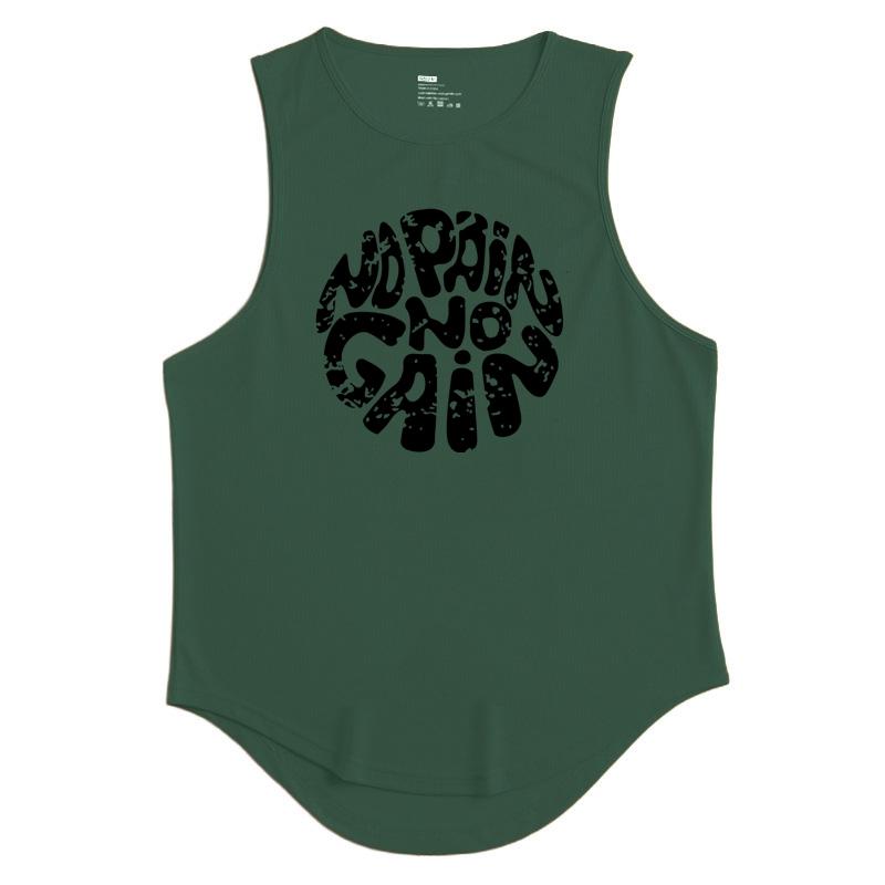 Летняя майка для спортзала, мужская футболка из лавсана для бодибилдинга, фитнеса, без рукавов, тренировочная одежда, мужская компрессионная спортивная одежда, жилеты для мышц