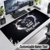 Custom Name Text Mouse Pad Derby County Personalized Desk Pad For Work And Gaming