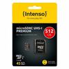 Intenso microSDXC UHS-I Premium 512 GB Class 10 Black