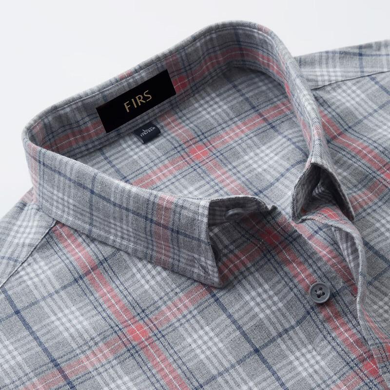 Мужская клетчатая рубашка Shanshan из тенсела лиоцелла, в стиле business casual
