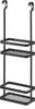 Yamazaki Jitsugyo 8461 Hook Dispenser Stand 2 Tiers Black X D10 X Tower Shower Rack Bathroom Rack W19.3 H59.5cm