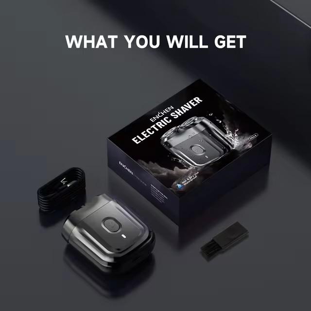 Xiaomi ENCHEN Mini 6-карманная электрическая бритва для бритья, триммер для парикмахера