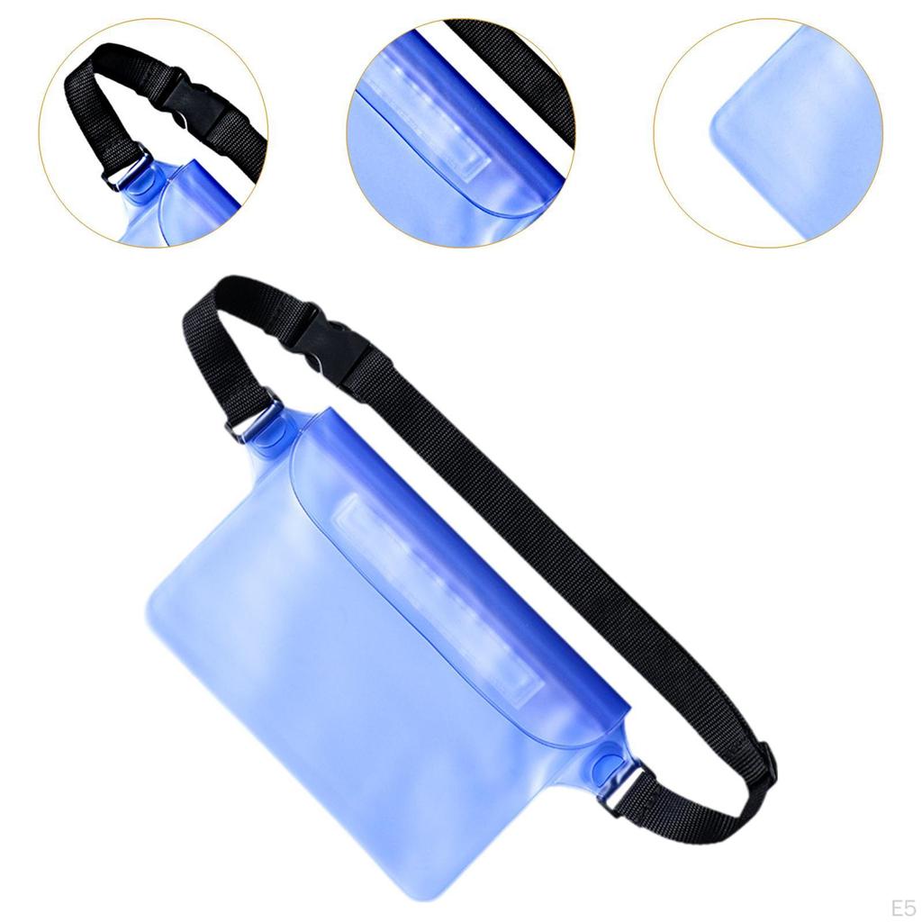 Водонепроницаемая поясная сумка Dry Bag Практичная женская мужская портативная сумка на талию для телефона для рыбалки парусного спорта