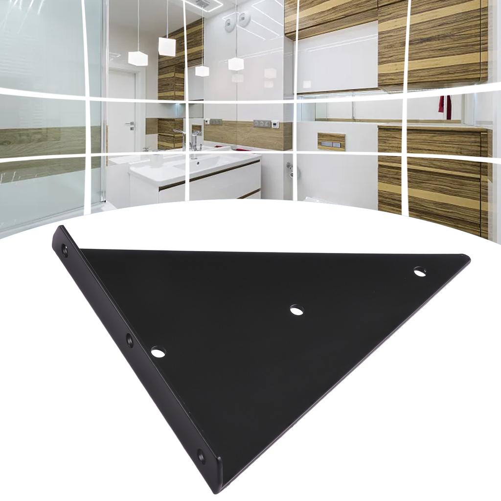 Настенный треугольный кронштейн белый 1 шт. Мебель