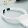 Hairband: Плетеная нить из лески с кристаллами для волос, с высококлассным дизайном, подходит для умывания лица.