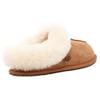 UGG Sheepskin Round Toe Slip-On Casual Flats Women Flats Chestnut 1118981-CHE
