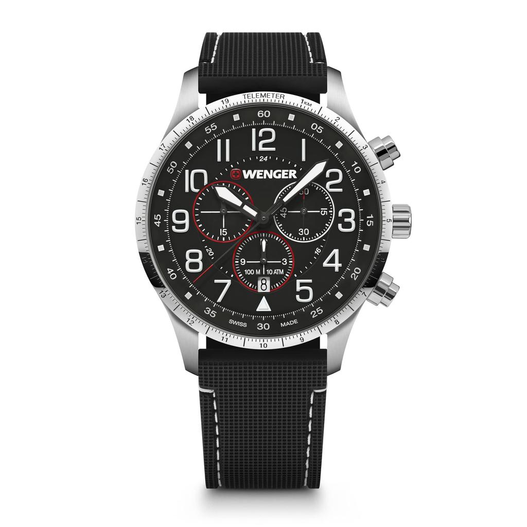 WENGER ATTITUDE CHRONO Quartz black 01.1543.119