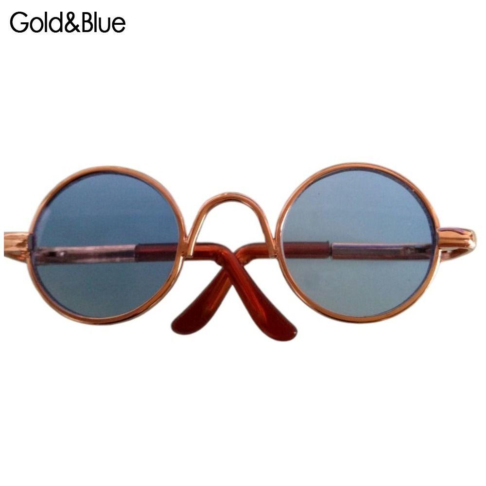 Plush Doll for 1/31/4 BJD Glasses Clothes For 10/15cm Dolls Plush Doll Eyeglasses Cute Heart Frame