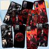 Case for Samsung Galaxy S25 S24 S23 iPhone 16 15 Xiaomi Redmi Note 14 13 12 16E X 11 Pro Max XR OPPO Moto Huawei Comics Akatsuki Naruto Itachi Uchiha