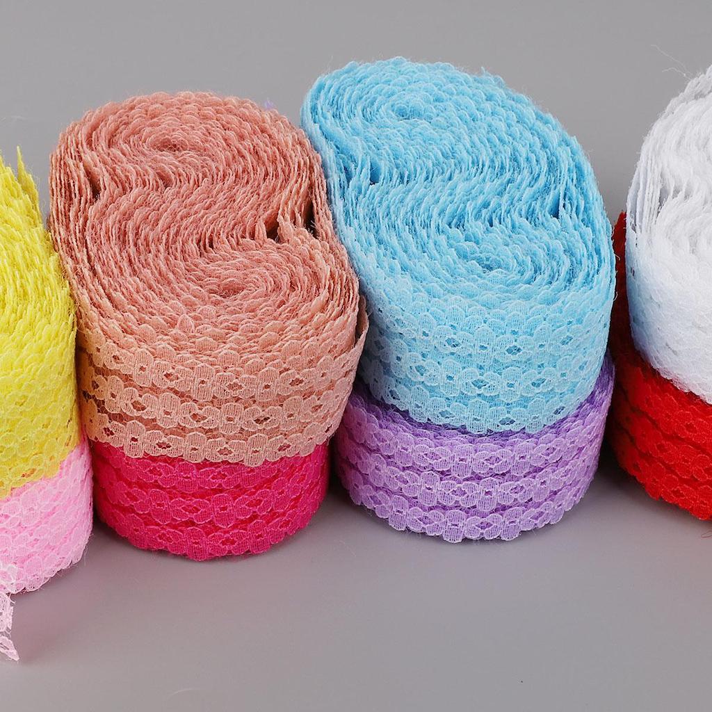 10 ярдов/упаковка 2,5 см неэластичные кружева три ряда сливового кружева DIY серьги ручной работы повязка на голову аксессуары материал