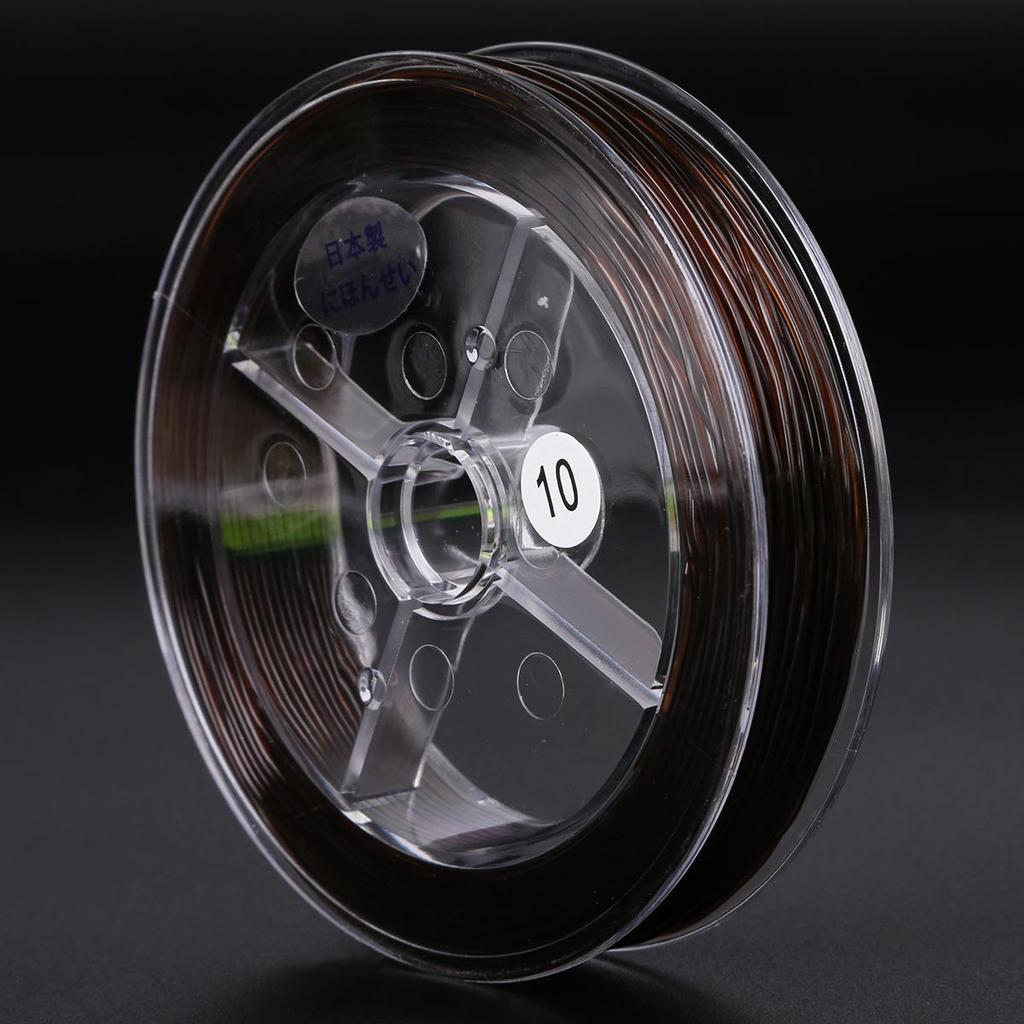 Эластичная леска Прозрачная хрустальная бисерная нить для изготовления браслетов и ожерелий своими руками