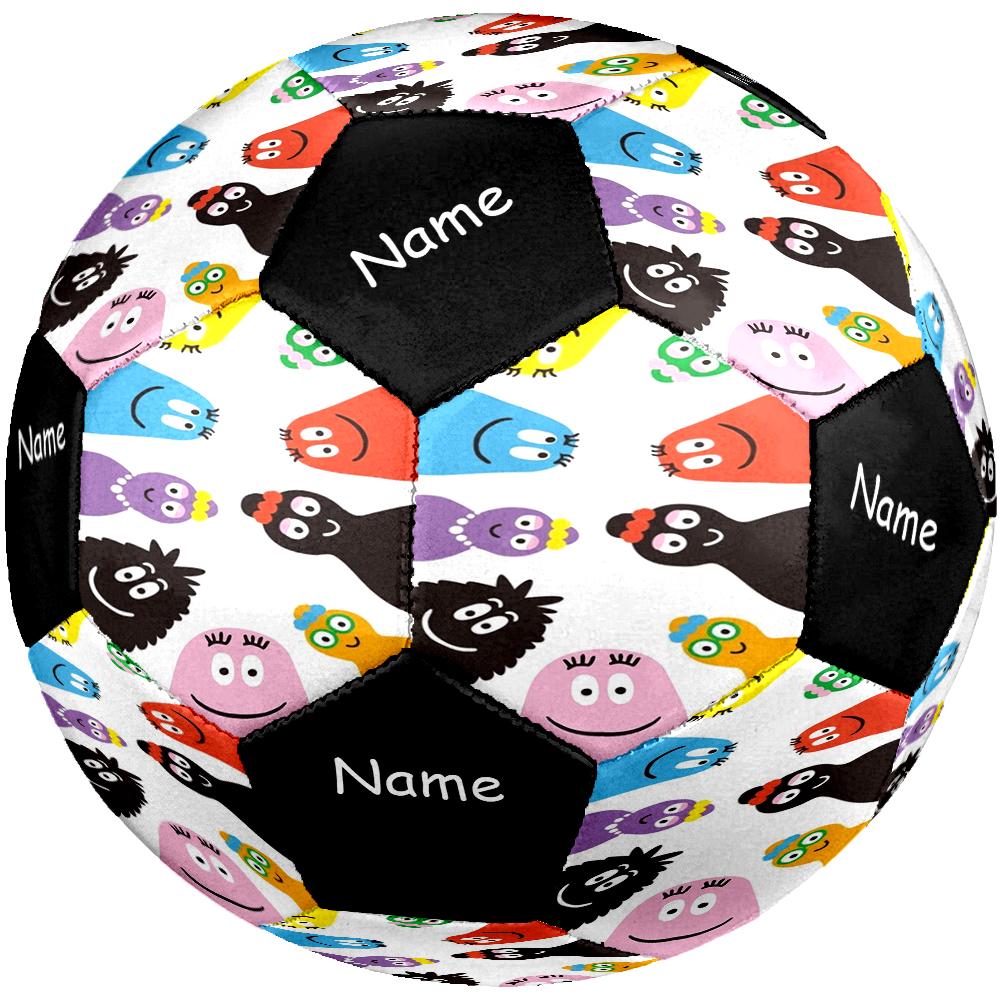 Custom Name Barbapapa Theme Size 5 Soccer Ball, Suitable for Both Indoor and Outdoor Matches, a Gift Suitable for Everyone.