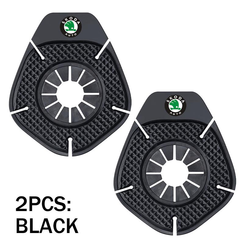 ADZ1 For Skoda Car Wiper Hole Protective Cover Windshield Wiper Bottom Silicone Pads Accessories Kamiq Karoq Octavia 2 3 Rapid Scala