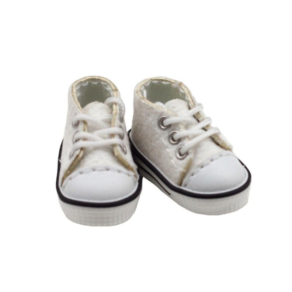 1 пара шнурованные Ob11 холщовые кукольные туфли спортивная обувь одежда для кукол обувь Blythe кукла игрушка