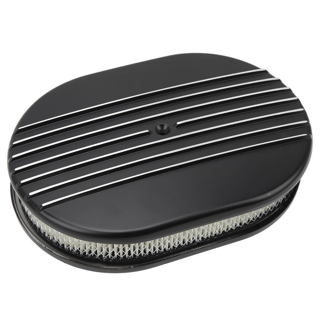 12-дюймовый фильтр воздушного фильтра овальный полуребристый сменный воздушный фильтр двигателя для Ford черный